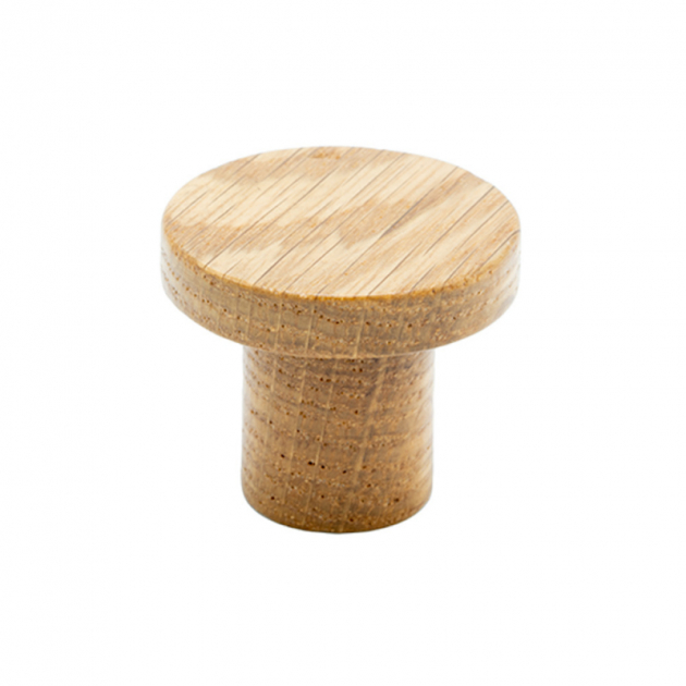 Knob Circum - 33mm - Oak in the group Products / Knobs / Wooden Knobs at Beslag Design i Båstad Aktiebolag (255642-11)