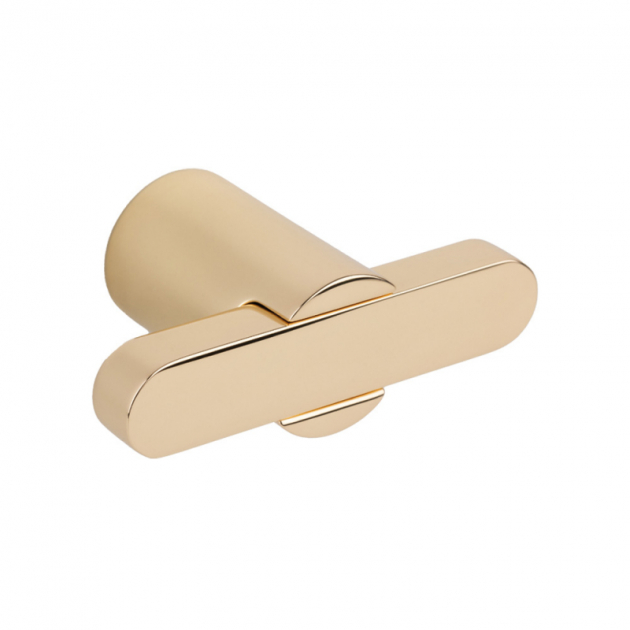 Knob T Fusion - Polished brass in the group Products / Knobs at Beslag Design i Båstad Aktiebolag (317447-11)