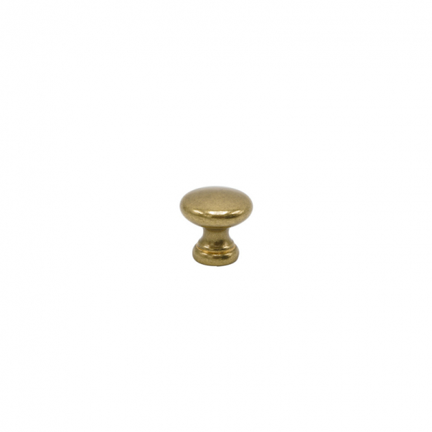 Knob 411 - 17mm - Untreated Brass  in the group Products / Knobs / Brass Knobs at Beslag Design i Båstad Aktiebolag (391311-11)