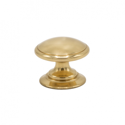 Knob 24466 - Polished Brass