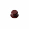 Knob Colette - 50mm - Glossy maroon red