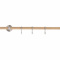 Extension rod Aveny - 600mm - Oak/Brushed stainless steel