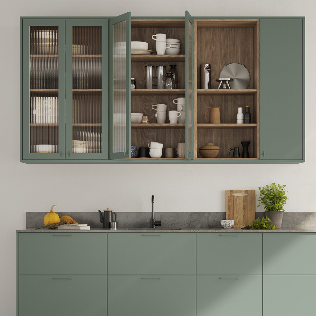 Green kitchen – A growing trend bringing nature into your home or project