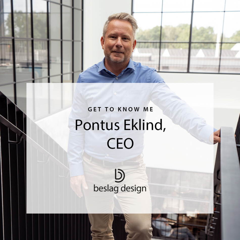 Meet our new CEO – Pontus Eklind