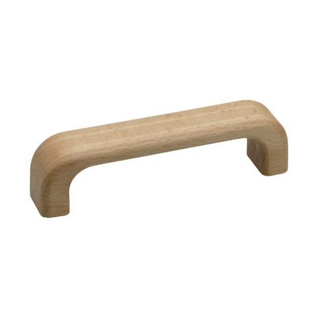 Handle A11 - 96mm - Beech in the group Products / Handles / Wood Handles at Beslag Design i Båstad Aktiebolag (1606-11)