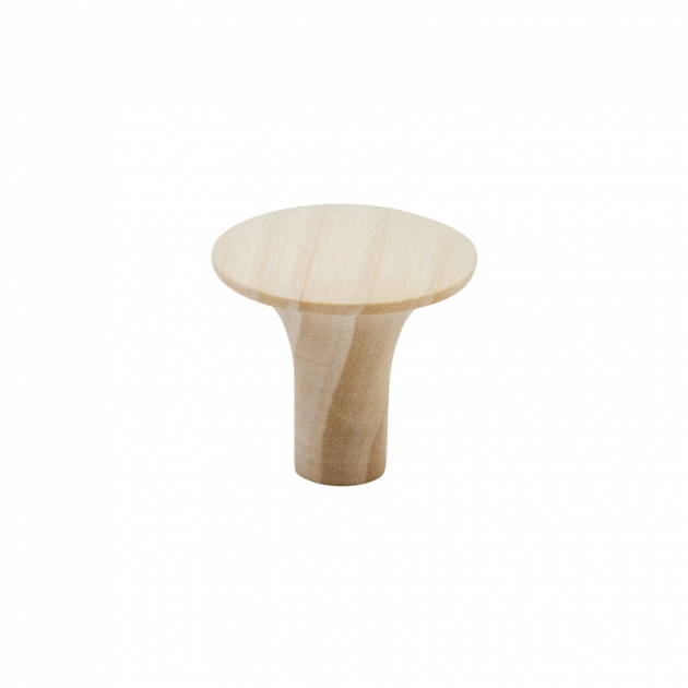 Knob Olle - 30mm - Ash untreated in the group Products / Knobs / Wooden Knobs at Beslag Design i Båstad Aktiebolag (207005-11)