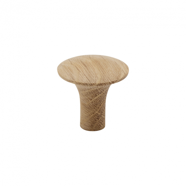 Knob Olle - 30mm - Oak untreated in the group Products / Knobs / Wooden Knobs at Beslag Design i Båstad Aktiebolag (207006-11)