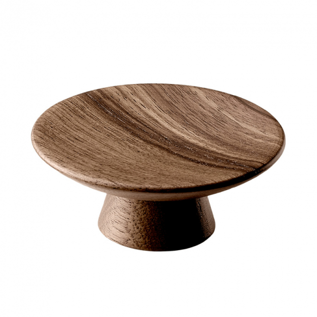 Knob Olympia - 50mm - Walnut in the group Products / Knobs / Wooden Knobs at Beslag Design i Båstad Aktiebolag (25552-11)