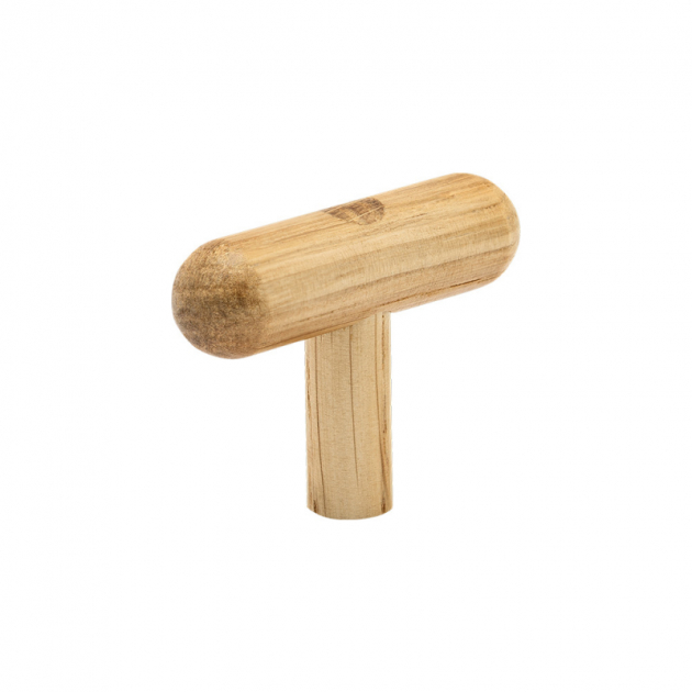 Knob T Lunden – Oak in the group Products / Knobs / Wooden Knobs at Beslag Design i Båstad Aktiebolag (255800-11)