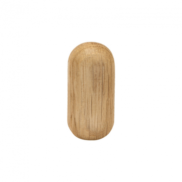 Knob Lunden – Ø18 mm – Oak in the group Products / Knobs / Wooden Knobs at Beslag Design i Båstad Aktiebolag (255805-11)