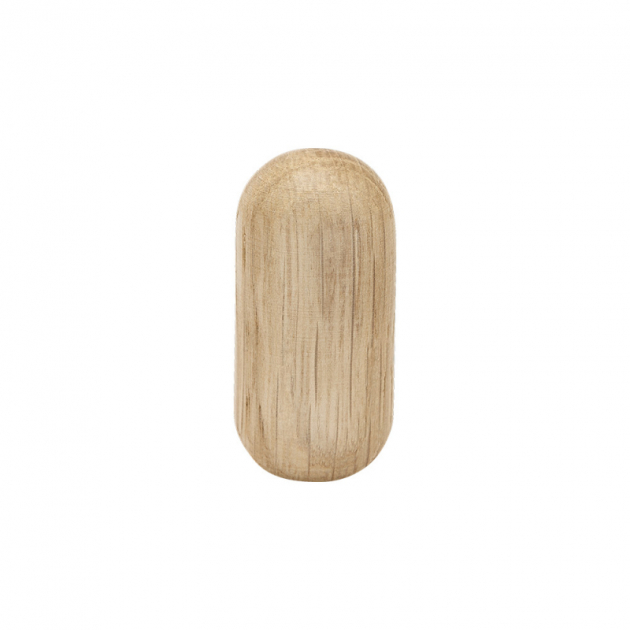 Knob Lunden - Ø18 mm - Untreated Oak in the group Products / Knobs / Wooden Knobs at Beslag Design i Båstad Aktiebolag (255806-11)