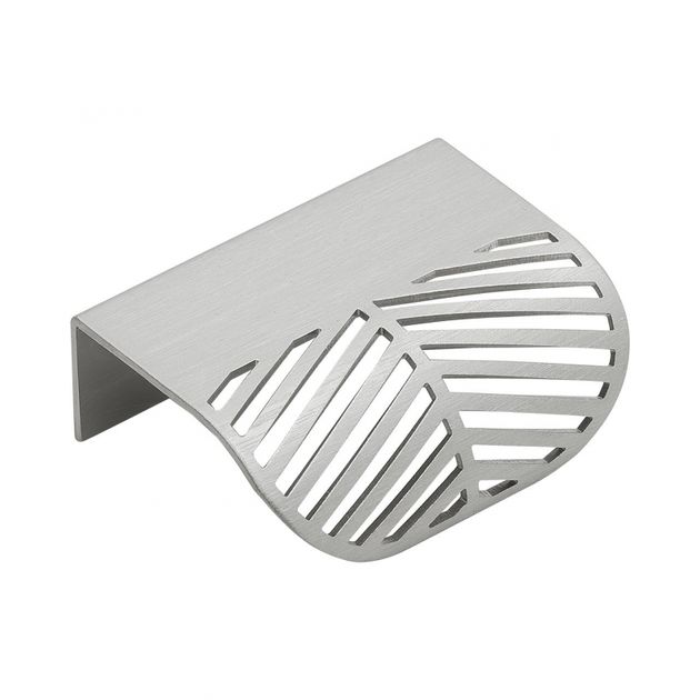 Profile Handle Edge Filigree - 60mm - Stainless steel look in the group Products / Handles / Profile handle at Beslag Design i Båstad Aktiebolag (304190-11)