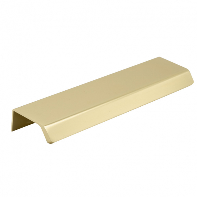 Brass Minimalist Lip Edge Cabinet Pull