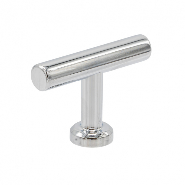 Knob T Viva - Polished chrome in the group Products / Knobs at Beslag Design i Båstad Aktiebolag (304402-11)