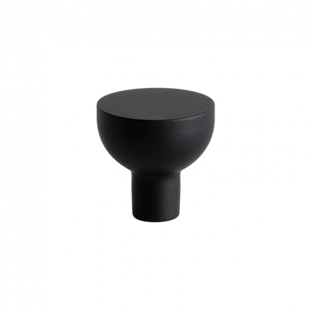 Knob Copenhagen - 25mm - Matte black in the group Collections / Signatures at Beslag Design i Båstad Aktiebolag (304426-11)