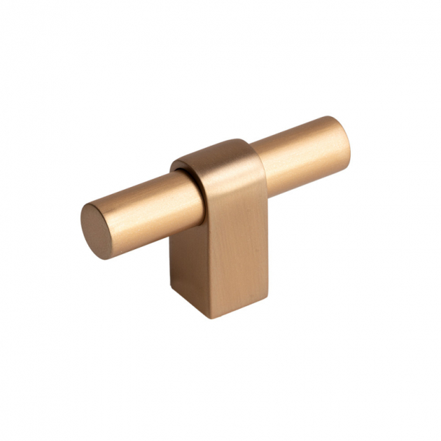 Knob T Trace - Matt champagne in the group Products / Knobs at Beslag Design i Båstad Aktiebolag (308497-11)