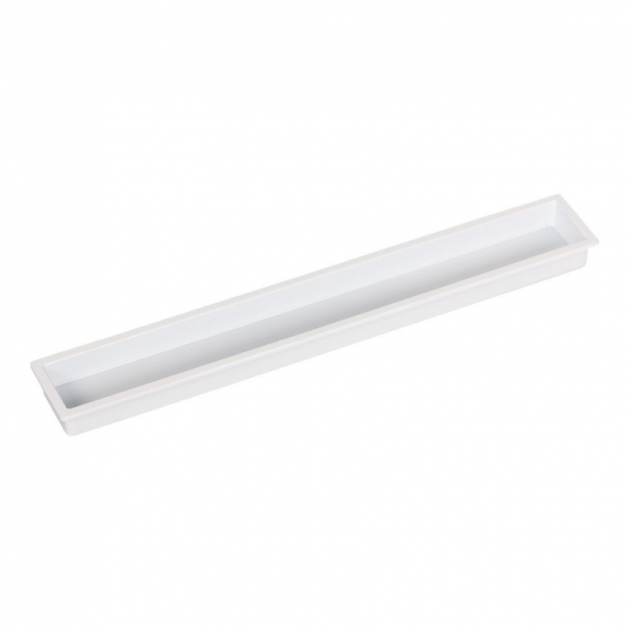 Recessed handle Cubic - Matt white in the group Products / Handles / Recessed Handle at Beslag Design i Båstad Aktiebolag (317410-11)