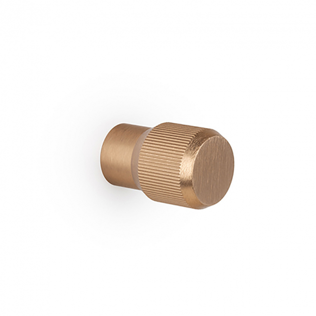 Knob Brooklyn - Dark brushed brass in the group Products / Knobs at Beslag Design i Båstad Aktiebolag (317546-11)