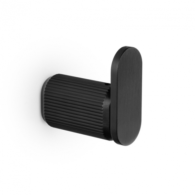 Hook Brooklyn - Brushed black in the group Products / Hooks at Beslag Design i Båstad Aktiebolag (317580-11)