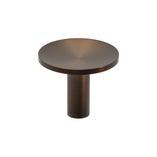 Knob Sture – 28mm - Burnished brass in the group Products / Knobs at Beslag Design i Båstad Aktiebolag (339379-11)