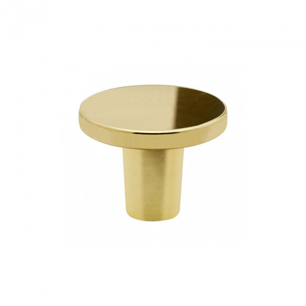 Knob Dalby - 25mm - Polished Brass in the group Products / Knobs at Beslag Design i Båstad Aktiebolag (339416-11)