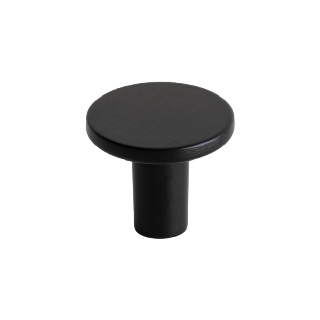 Knob Lund - 25mm - Matte black in the group Products / Knobs / Black Knobs at Beslag Design i Båstad Aktiebolag (339422-11)