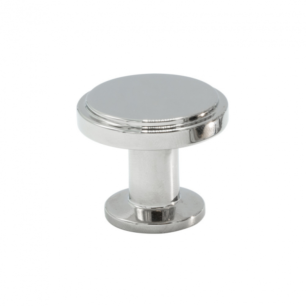 Knob Uno - 30mm - Nickel Plated in the group Products / Knobs at Beslag Design i Båstad Aktiebolag (343311-11)