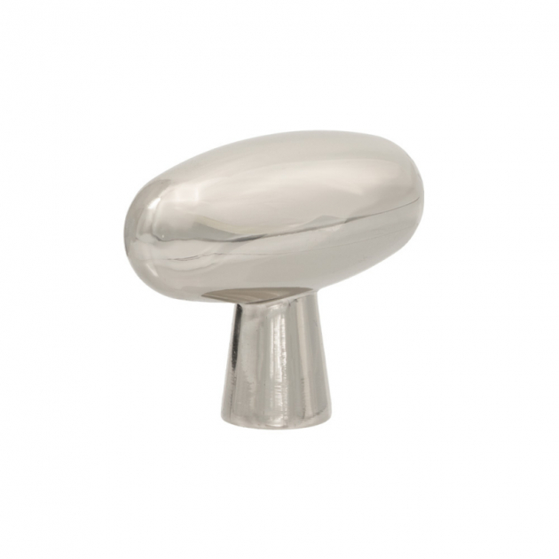 Cabinet Knob T Oliver - Nickel plated in the group Products / Knobs at Beslag Design i Båstad Aktiebolag (343411-11)