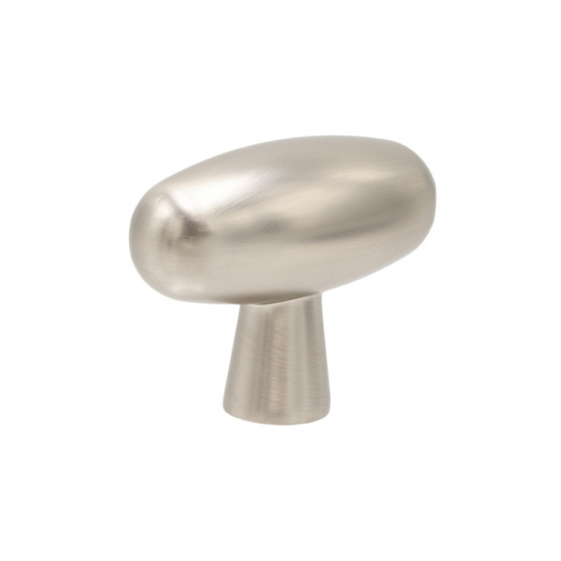 Cabinet Knob T Oliver - Stainless steel look in the group Products / Knobs at Beslag Design i Båstad Aktiebolag (343412-11)