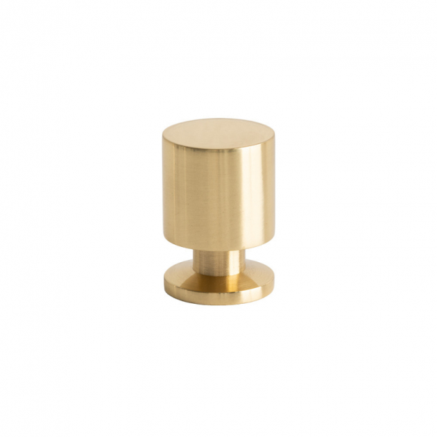 Knob Solo - 21mm - Polished brass in the group Collections / Signatures at Beslag Design i Båstad Aktiebolag (343536-11)