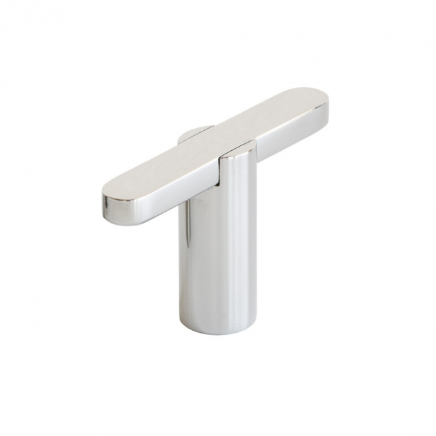 Knob T Flow - Polished chrome in the group Collections / Signatures at Beslag Design i Båstad Aktiebolag (343570-11)