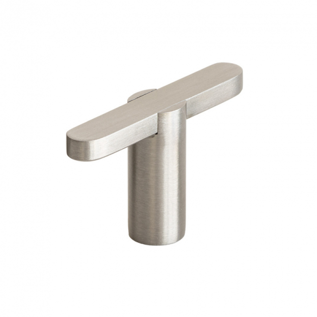 Knob T Flow - Brushed nickel in the group Collections / Signatures at Beslag Design i Båstad Aktiebolag (343571-11)