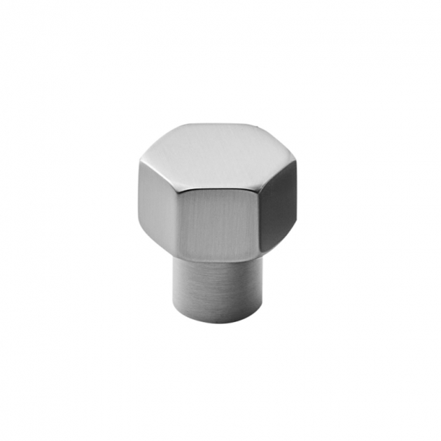 Knob Hexa - Stainless steel in the group Products / Knobs at Beslag Design i Båstad Aktiebolag (352001-11)