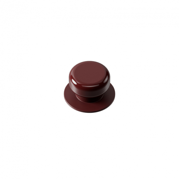 Knob Colette - 50mm - Glossy maroon red in the group Products / Knobs at Beslag Design i Båstad Aktiebolag (352140-11)