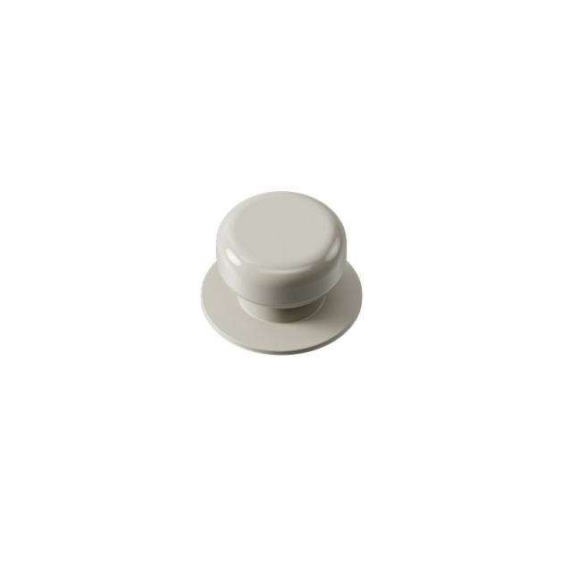 Knob Colette - 50mm - Glossy dusty creme in the group Products / Knobs at Beslag Design i Båstad Aktiebolag (352142-11)