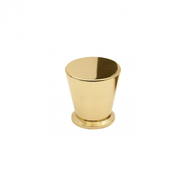Knob Torp - Polished Brass in the group Products / Knobs / Brass Knobs at Beslag Design i Båstad Aktiebolag (359402-11)