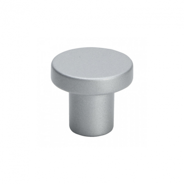 Knob 2078 - 28mm - Aluminum look in the group Products / Knobs at Beslag Design i Båstad Aktiebolag (3680-11)