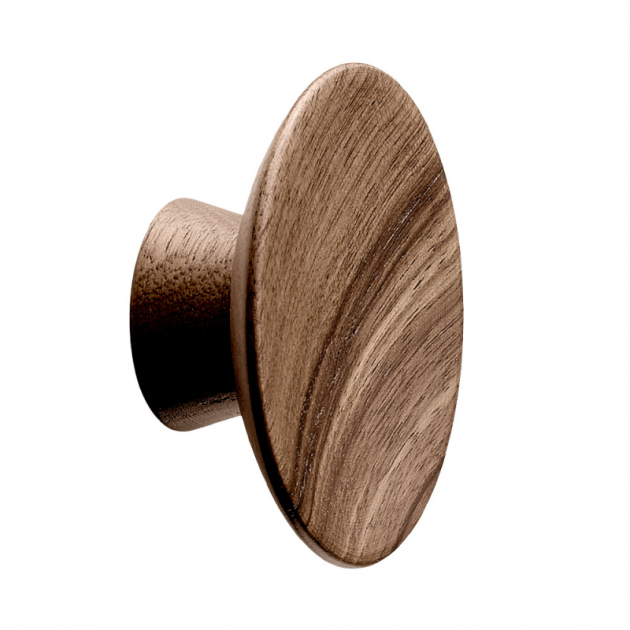 Hook Olympia - 50mm - Walnut in the group Products / Hooks at Beslag Design i Båstad Aktiebolag (370071-21)
