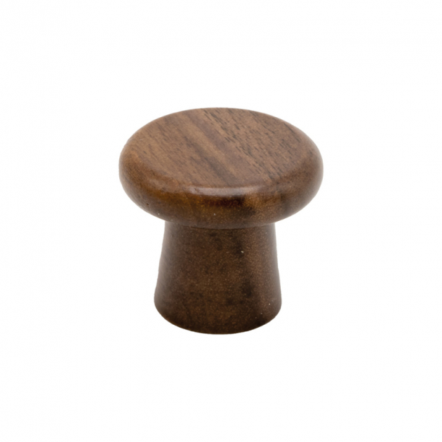 Knob Classis - 25mm - Walnut in the group Products / Knobs / Wooden Knobs at Beslag Design i Båstad Aktiebolag (373202-11)