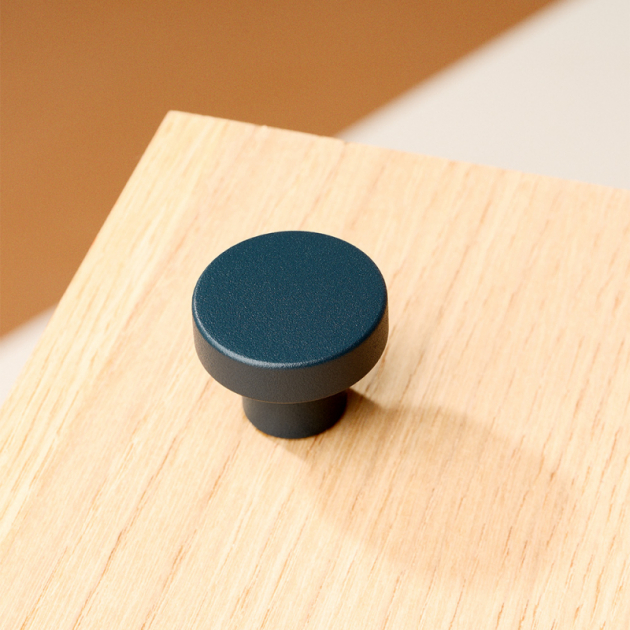 Knob Circular - Toniton Deep Blue in the group Products / Knobs at Beslag Design i Båstad Aktiebolag (401009-11)