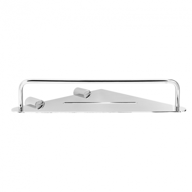Match - Corner shelf - Polished chrome in the group Products / Bathroom Accessories / Bathroom Shelves at Beslag Design i Båstad Aktiebolag (602353-41)