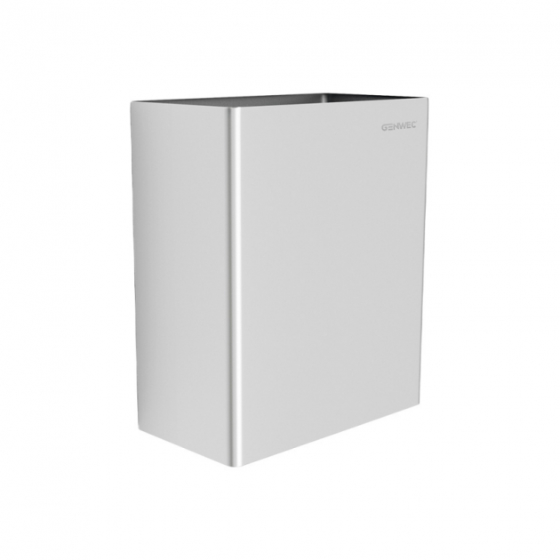 Waste basket Stay - 23L - Brushed stainless steel in the group Products / Bathroom Accessories / Public environment at Beslag Design i Båstad Aktiebolag (602631)