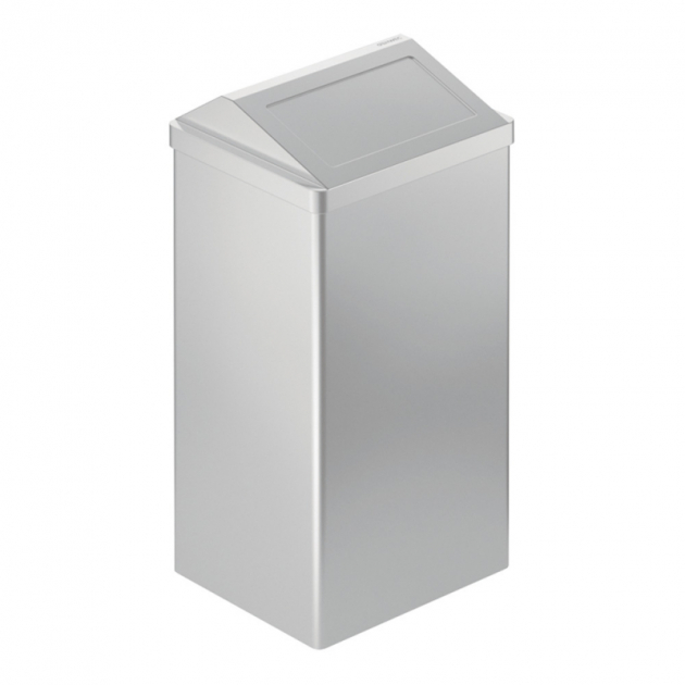 Waste bin Stay - 65L - Brushed stainless steel  in the group Products / Bathroom Accessories at Beslag Design i Båstad Aktiebolag (602633)