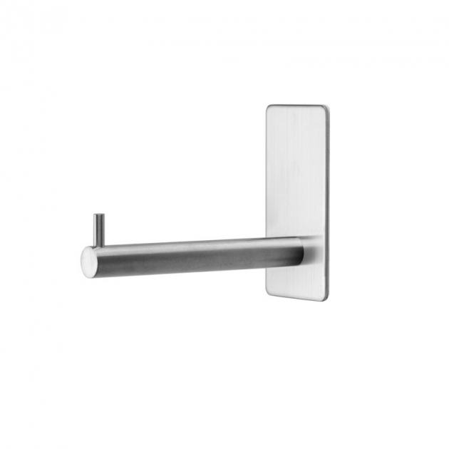 Base 200 - Spare Paper Holder - Brushed stainless steel in the group Products / Bathroom Accessories / Spare paper holder at Beslag Design i Båstad Aktiebolag (606027-21)