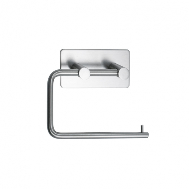 Base 200 - Toilet Roll Holder - Brushed stainless steel in the group Products / Bathroom Accessories / Toilet paper holder at Beslag Design i Båstad Aktiebolag (60604-21)