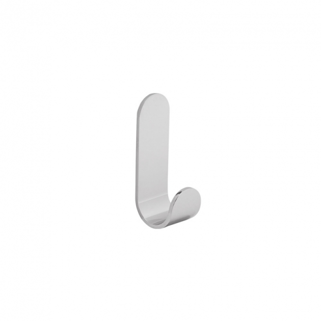 Base - Single hook - Polished chrome in the group Products / Bathroom Accessories / Bathroom Hooks at Beslag Design i Båstad Aktiebolag (61627-21)