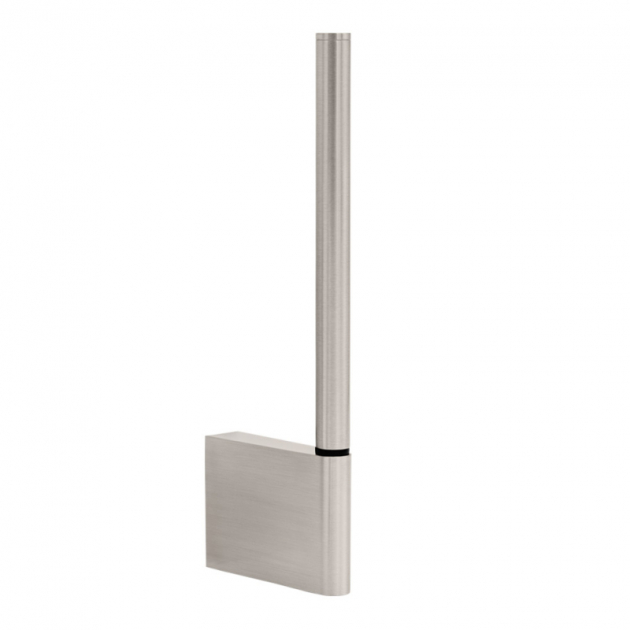 Flow - Spare paper holder - Brushed nickel in the group Products / Bathroom Accessories / Spare paper holder at Beslag Design i Båstad Aktiebolag (620041-41)