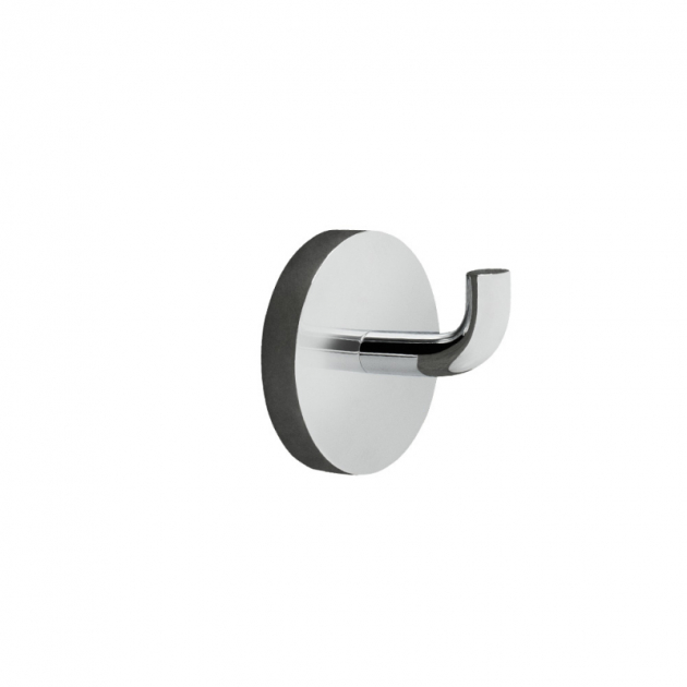 Calm - Single hook - Polished chrome in the group Products / Bathroom Accessories / Bathroom Hooks at Beslag Design i Båstad Aktiebolag (620070-41)