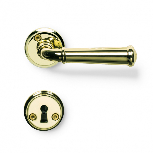 Door Handle Hampton - Brass in the group Products / Door handles / Door handles at Beslag Design i Båstad Aktiebolag (75008-41)