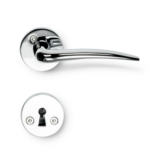 Door Handle Skagen - Chrome in the group Products / Door handles / Door handles at Beslag Design i Båstad Aktiebolag (75013-41)